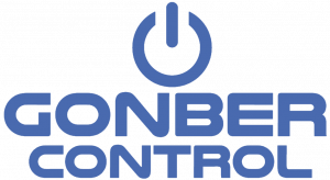 Logo Gonber Control color azul